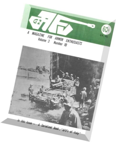 AFV-G2 – A Magazine For Armor Enthusiasts Vol.3 N 10 1972