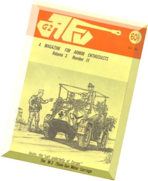 AFV-G2 — A Magazine For Armor Enthusiasts Vol.3 N 11 1972