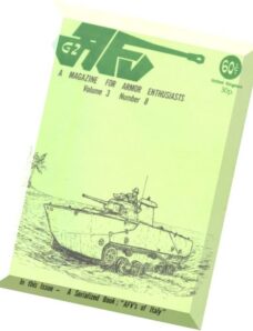AFV-G2 – A Magazine For Armor Enthusiasts Vol.3 N 8 1972