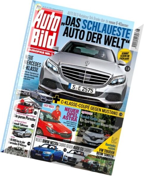 Auto Bild Germany – Nr.28, 10 Juli 2015