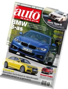 Auto Magazin — Augusztus 2015
