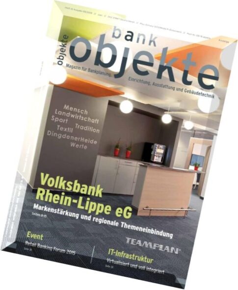 Bank Objekte Magazin — Juni 2015