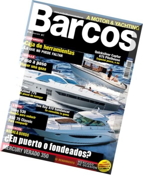Barcos a Motor – Julio 2015