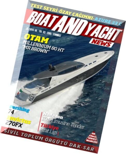 Boat and Yacht News — Temmuz 2015