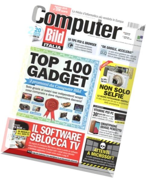 Computer Bild Italia — Agosto 2015