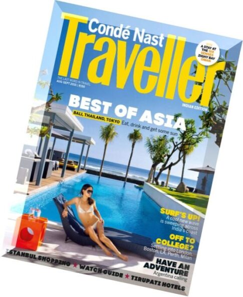 Conde Nast Traveller India — August-September 2015