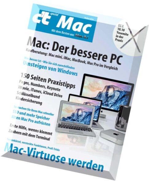 c’t – Mac Special Magazin Herbst 2014
