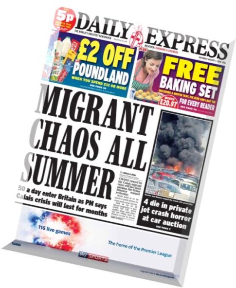 Daily Express — 1 August 2015