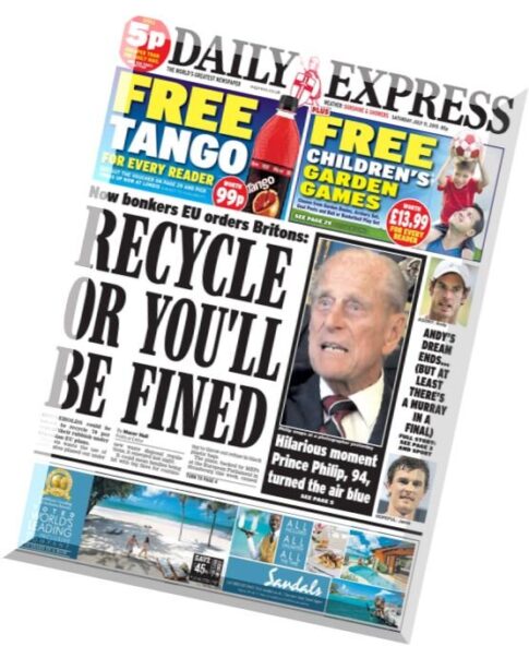 Daily Express – 11 July 2015