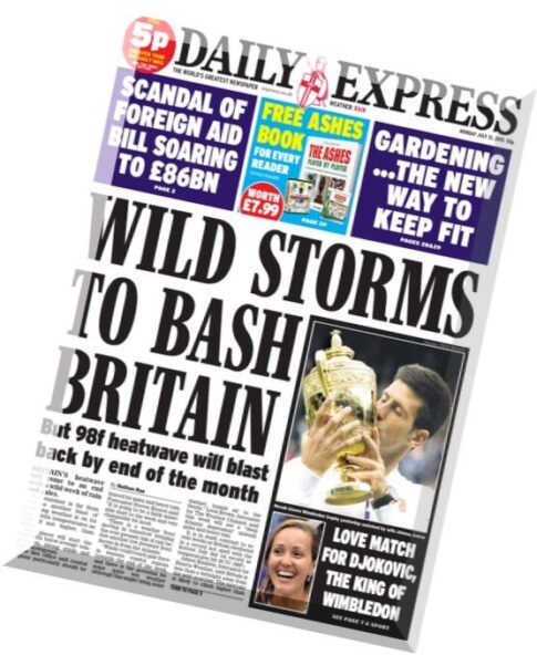 Daily Express – 13 July 2015