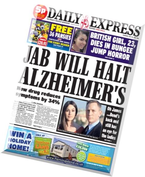 Daily Express – 23 July 2015