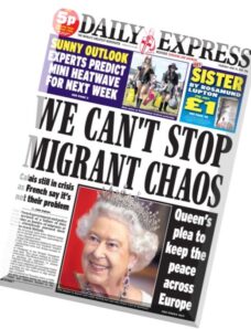 Daily Express – 25 June 2015