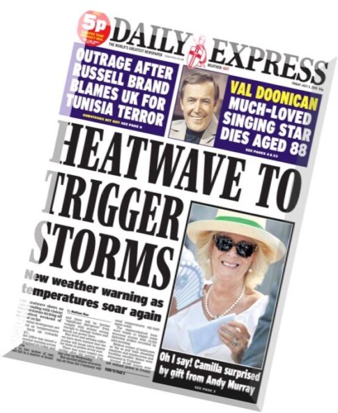 Daily Express – 3 July 2015