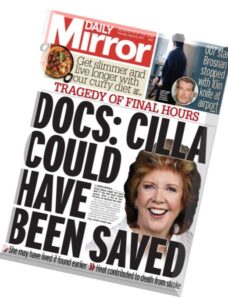 DAILY MIRROR – 6 August 2015