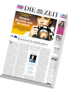 Die Zeit mit Zeit Magazin – 9 Juli 2015
