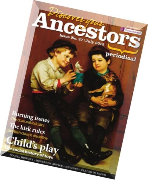 Discover Your Ancestors — July 2015