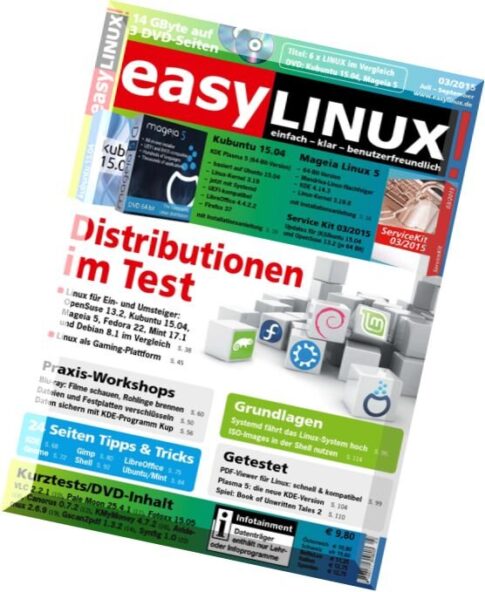 EasyLinux — Nr.3, Juli-September 2015