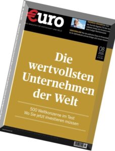 Euro Magazin – August 2015