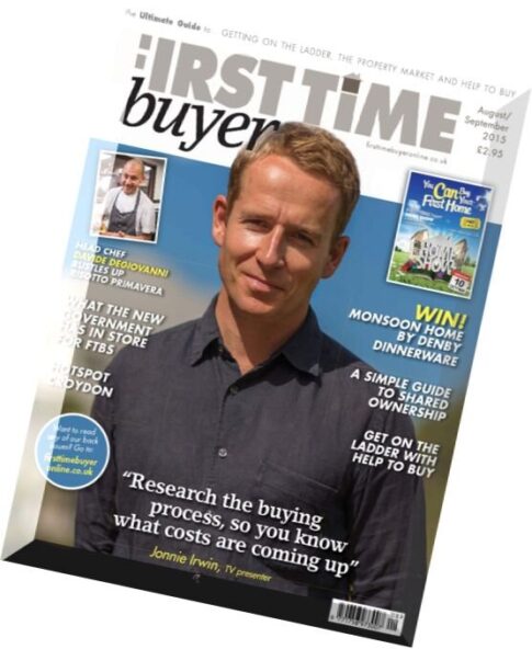 First Time Buyer – August-September 2015