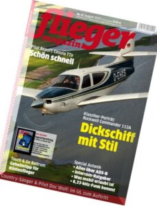 Fliegermagazin – August 2015