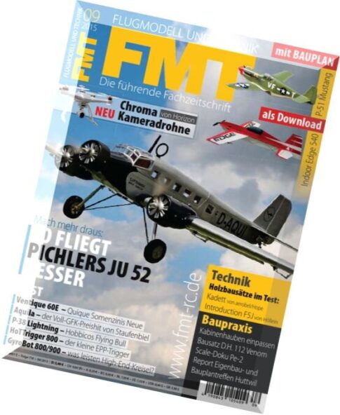FMT (Flugmodell und Technik) — September 2015