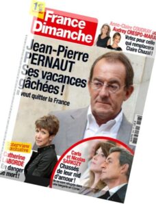 France Dimanche N 3597 – 7 au 13 Aout 2015