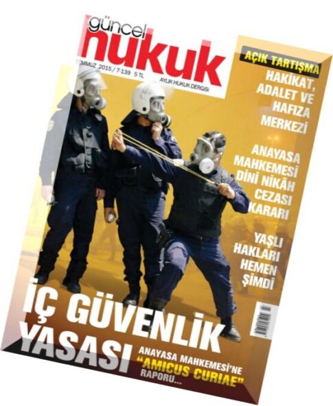 Guncel Hukuk — Temmuz 2015