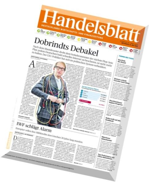 Handelsblatt — 15 Juli 2015