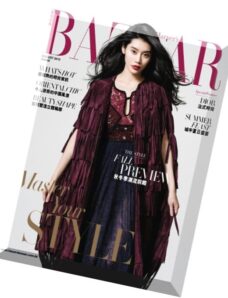 Harper’s Bazaar Hong Kong — August 2015