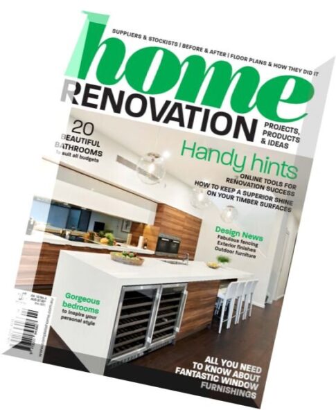 Home Renovation – Vol. 10 N 4