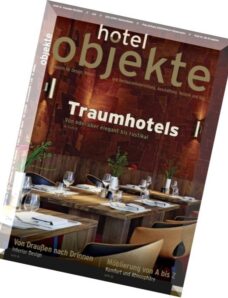 Hotel Objetke Magazin — Juli 2015