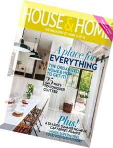 House & Home – August 2015