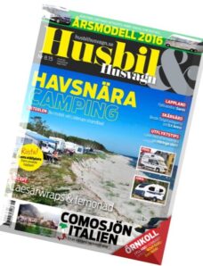 Husbil & Husvagn – Nr.8, 2015