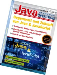 Java Spektrum — August-September 2015