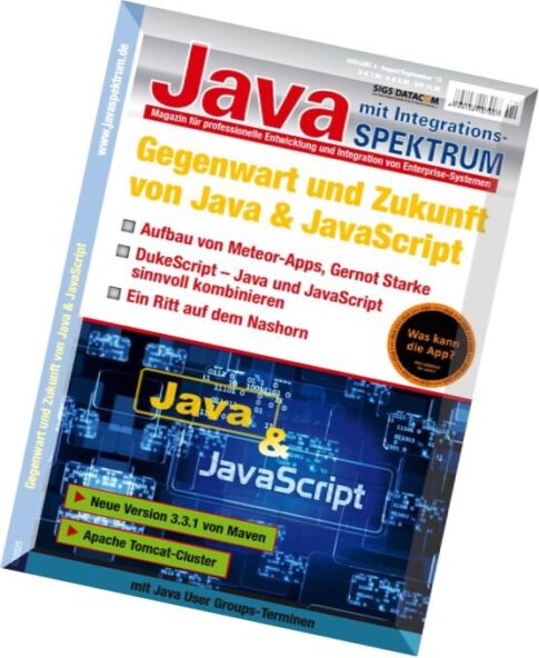 Java Spektrum – August-September 2015