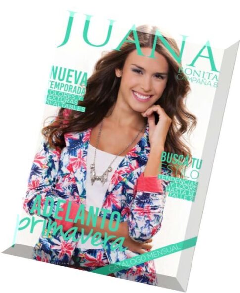 Juana Bonita — Catalogo — Agosto 2015