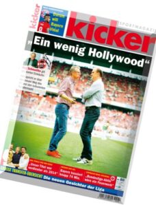 Kicker Sportmagazin — N 60, 20 Juli 2015
