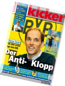Kicker Sportmagazin – Nr.56, 6 Juli 2015