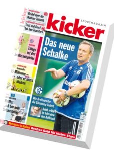 Kicker Sportmagazin – Nr.57, 9 Juli 2015