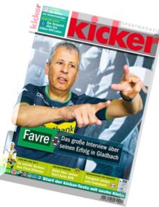 Kicker Sportmagazin – Nr.58, 13 Juli 2015