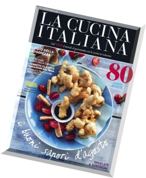 La Cucina Italiana — Agosto 2015