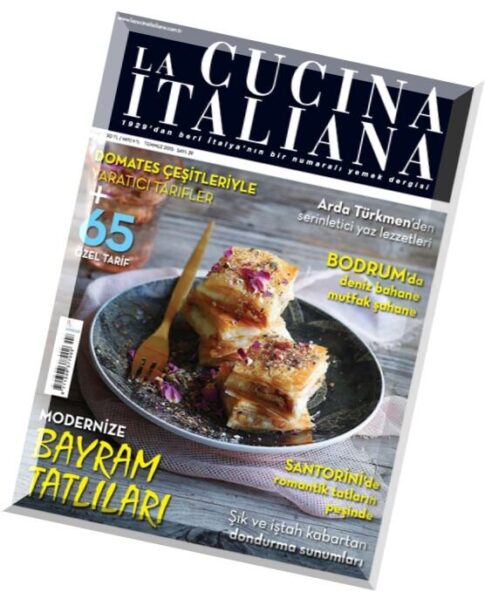 La Cucina Italiana Turkiye — Temmuz 2015