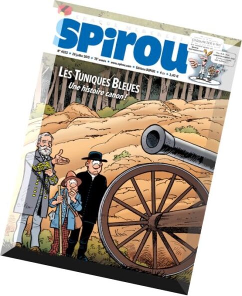 Le Journal de Spirou N 4033 – 29 Juillet au 4 Aout 2015