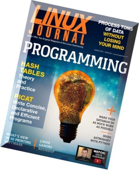 Linux Journal – August 2015