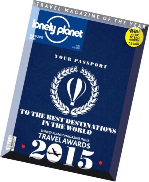 Lonely Planet India – July 2015