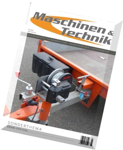 Maschinen & Technik – August 2015