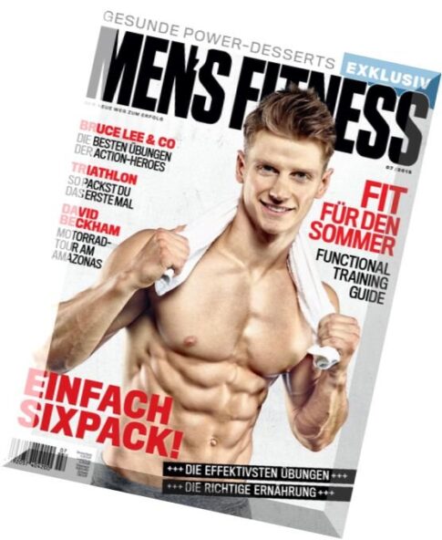 Men’s Fitness Germany — Juli 2015