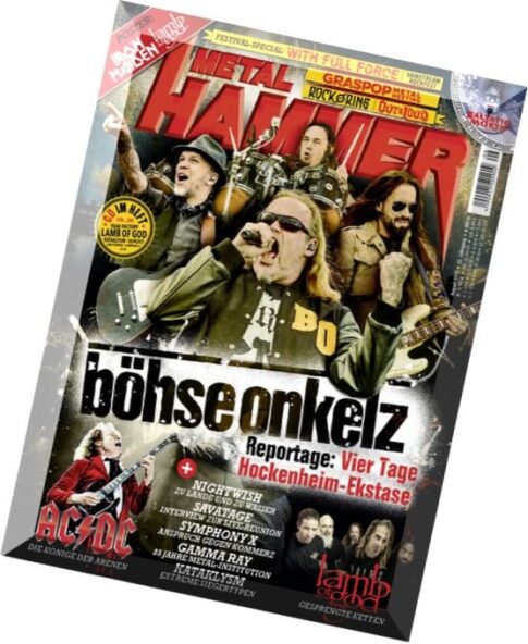 Metal Hammer Germany – August 2015