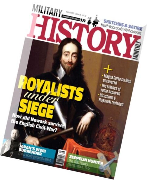 Military History Monthly – August 2015