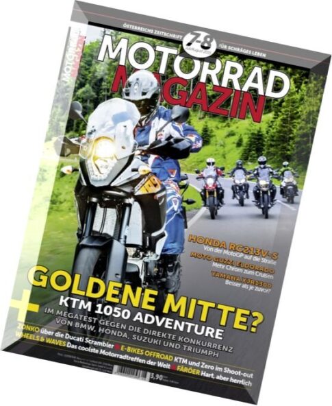 Motorrad Magazin — Juli-August 2015